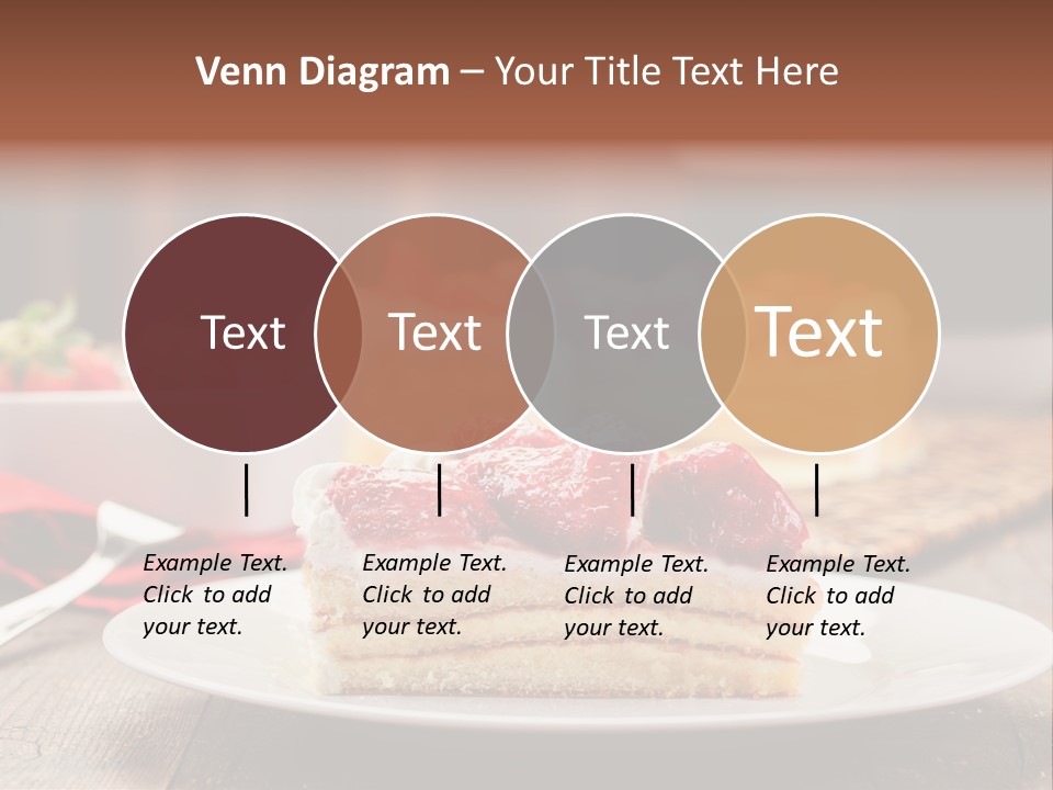 Eating Slice Sweet PowerPoint Template