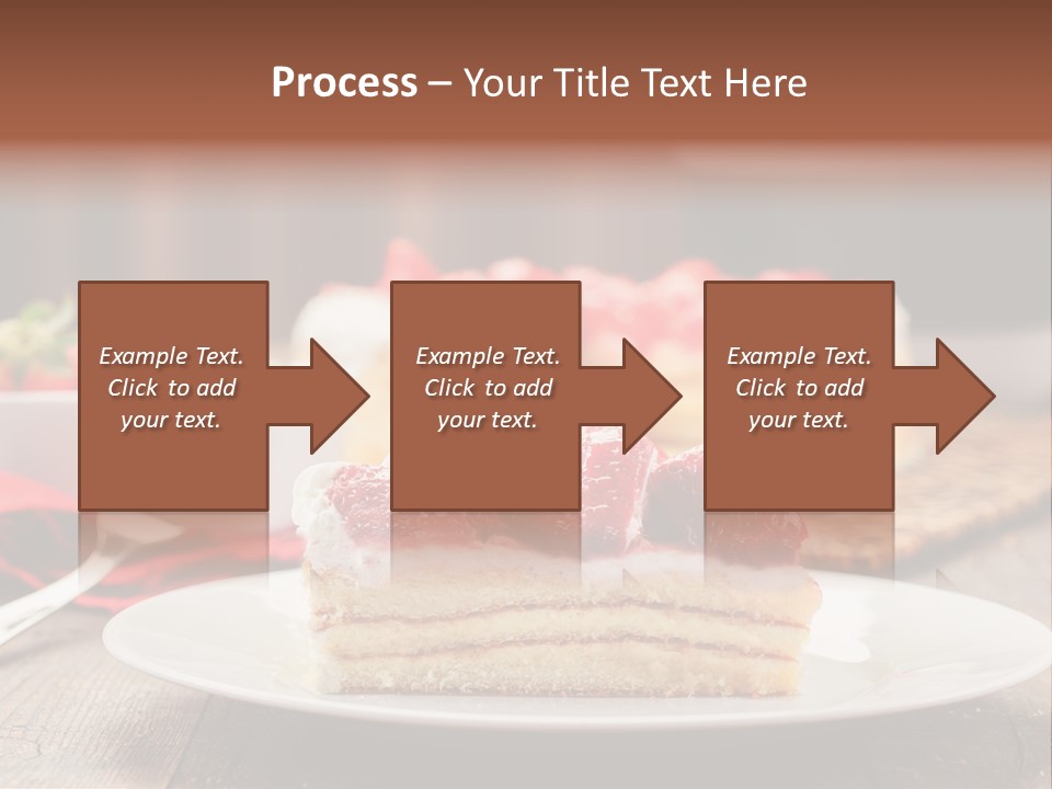 Eating Slice Sweet PowerPoint Template