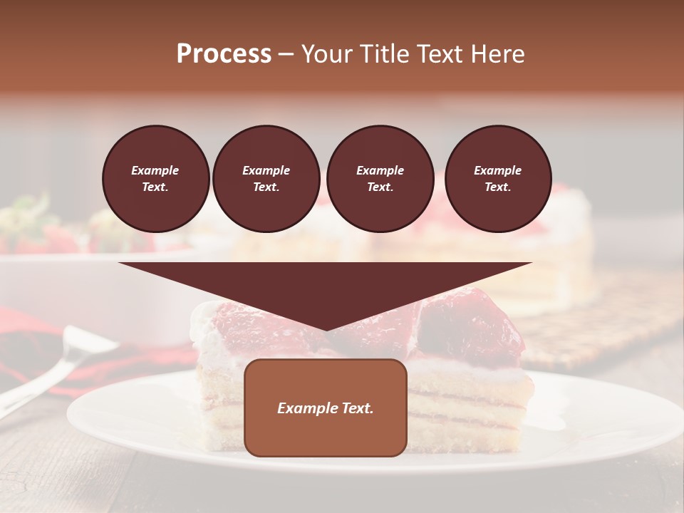 Eating Slice Sweet PowerPoint Template