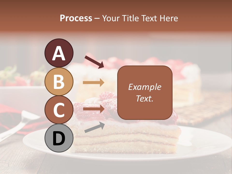 Eating Slice Sweet PowerPoint Template