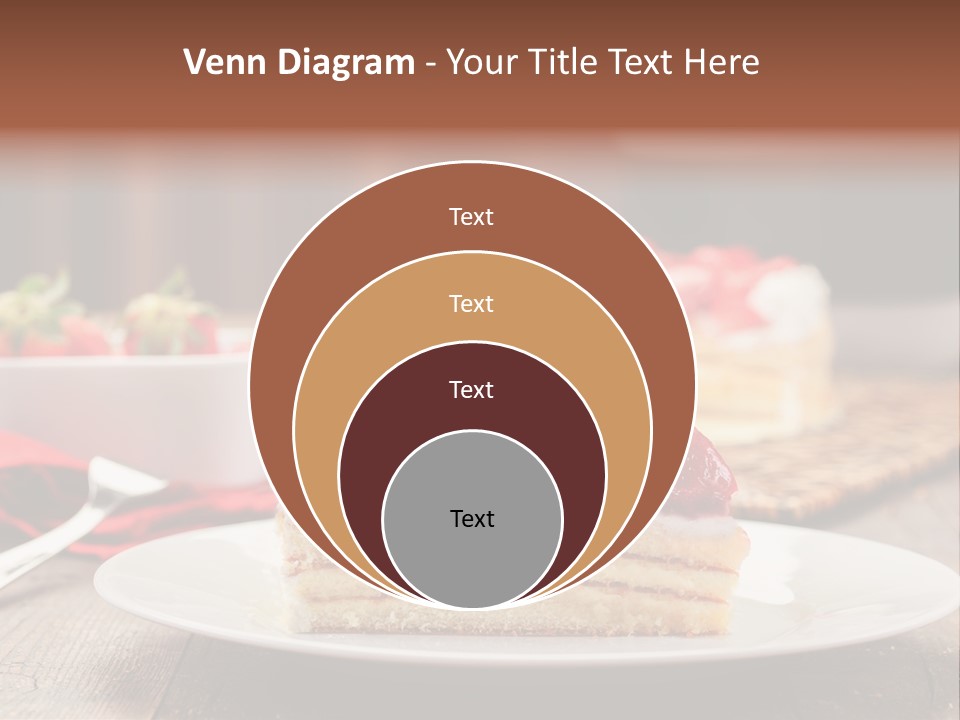Eating Slice Sweet PowerPoint Template