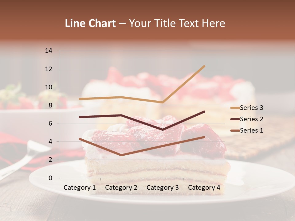 Eating Slice Sweet PowerPoint Template