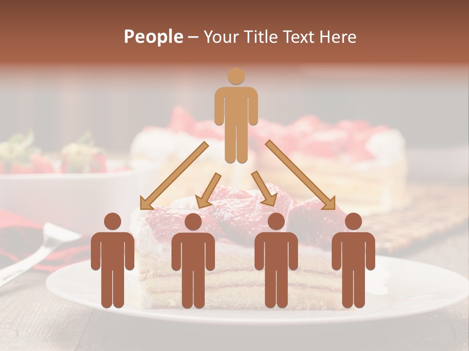 Eating Slice Sweet PowerPoint Template