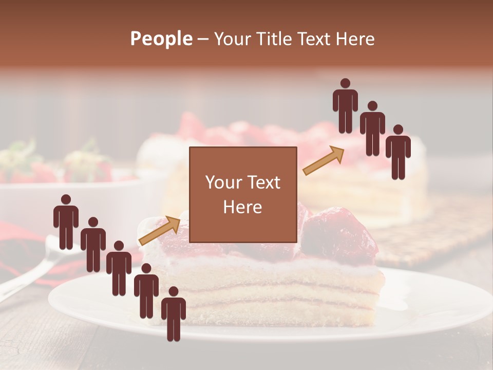 Eating Slice Sweet PowerPoint Template