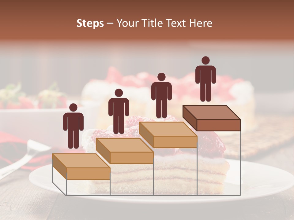 Eating Slice Sweet PowerPoint Template