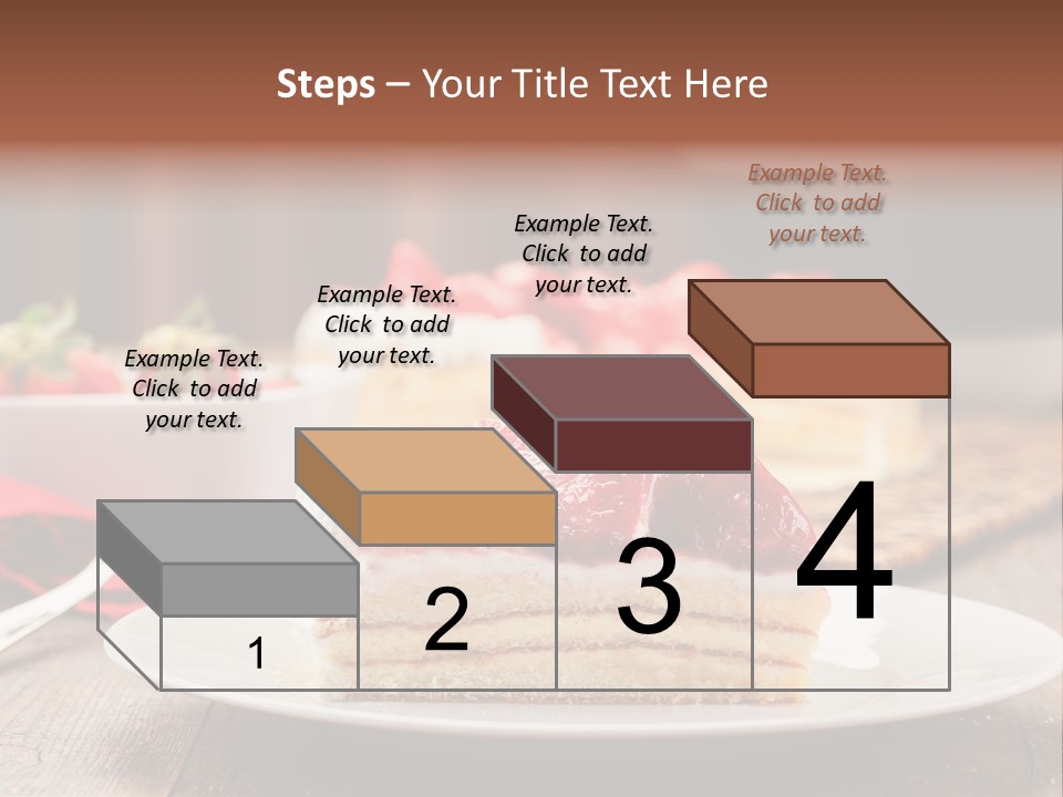 Eating Slice Sweet PowerPoint Template