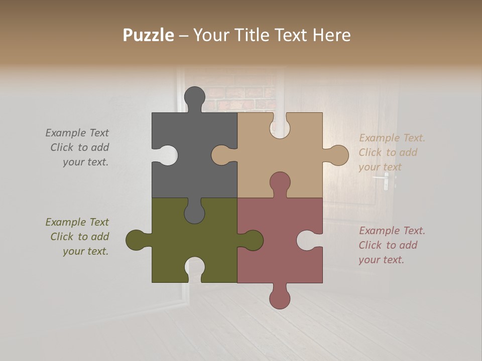 Prisoner Prison Interior PowerPoint Template