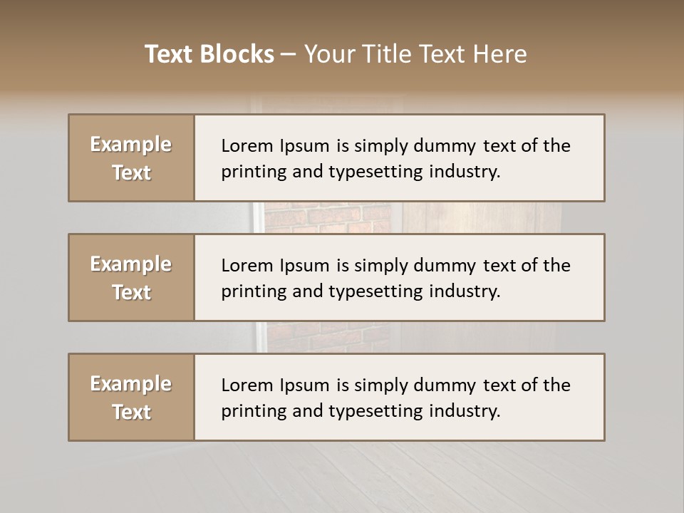 Prisoner Prison Interior PowerPoint Template