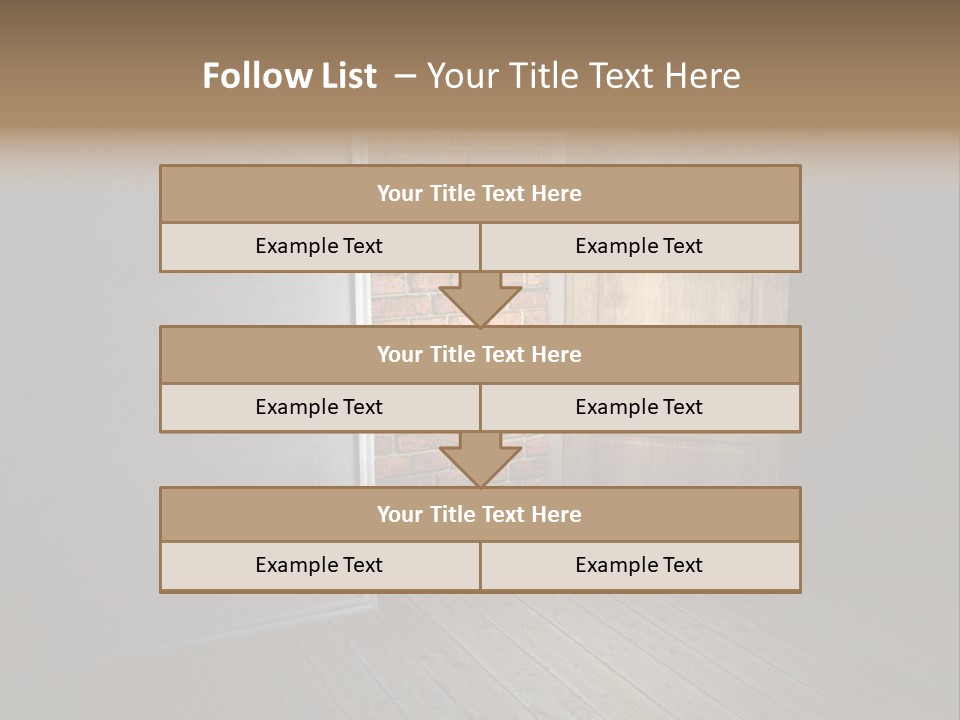 Prisoner Prison Interior PowerPoint Template