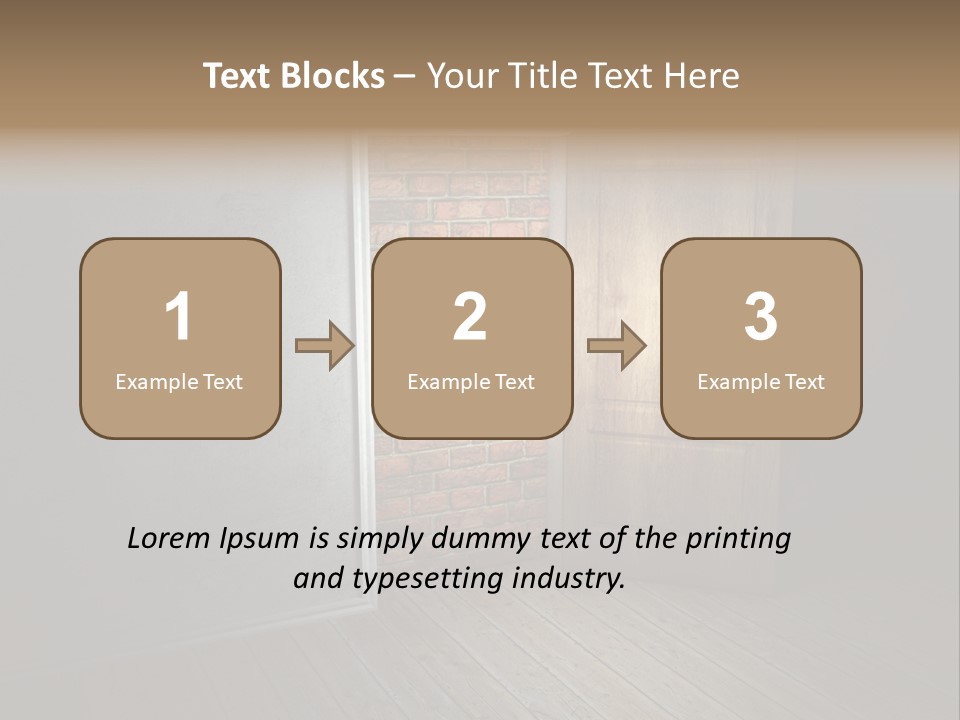 Prisoner Prison Interior PowerPoint Template