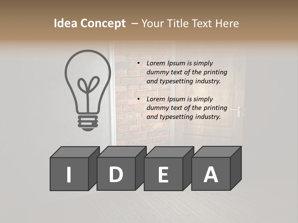 Prisoner Prison Interior PowerPoint Template