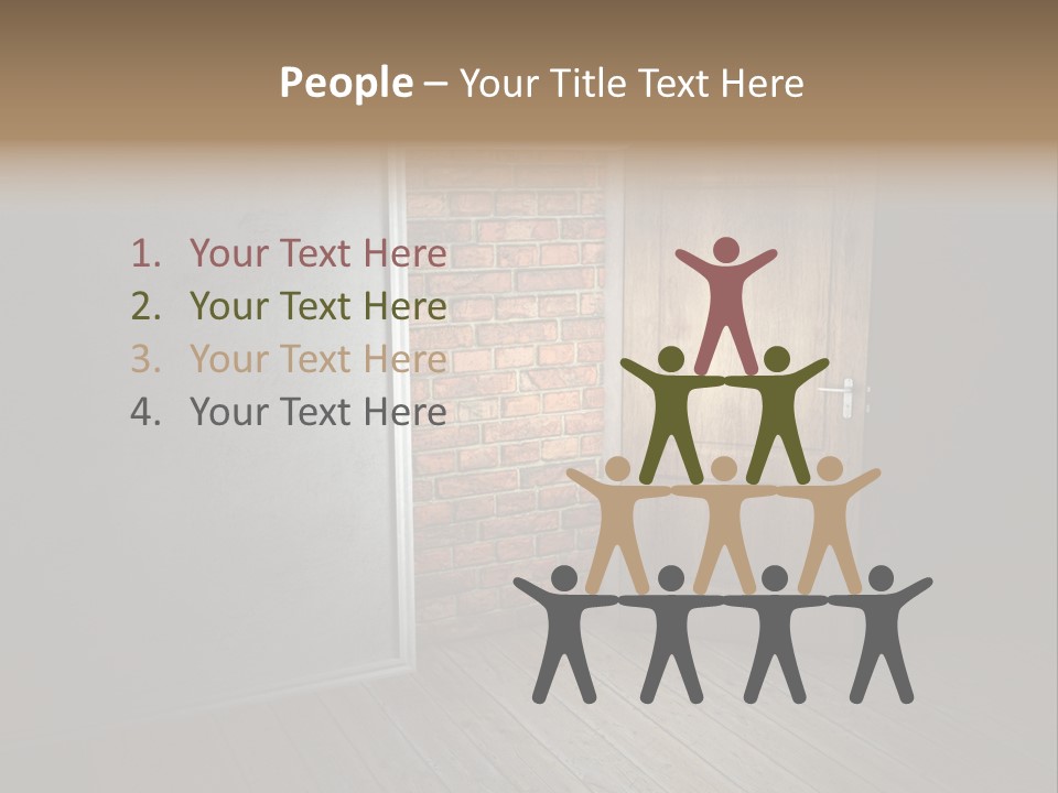 Prisoner Prison Interior PowerPoint Template