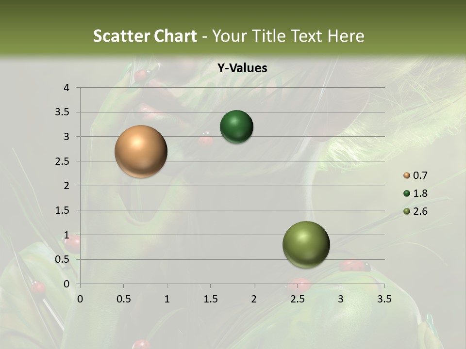 Face Blonde Paint PowerPoint Template