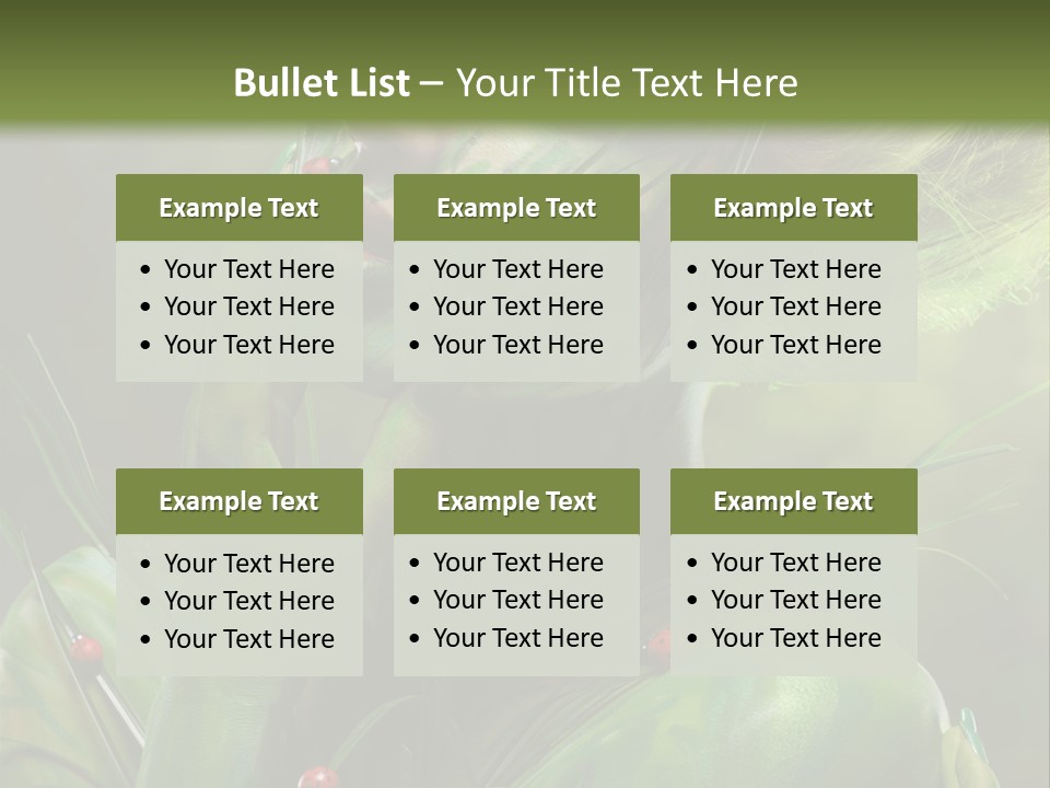 Face Blonde Paint PowerPoint Template