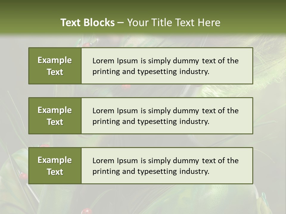 Face Blonde Paint PowerPoint Template