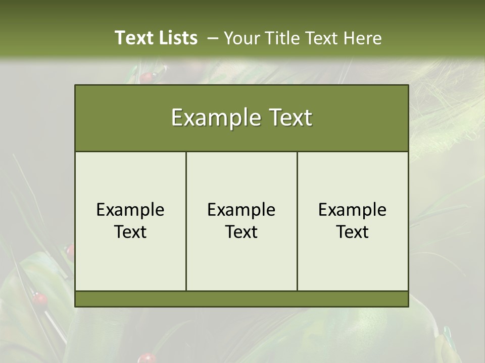 Face Blonde Paint PowerPoint Template