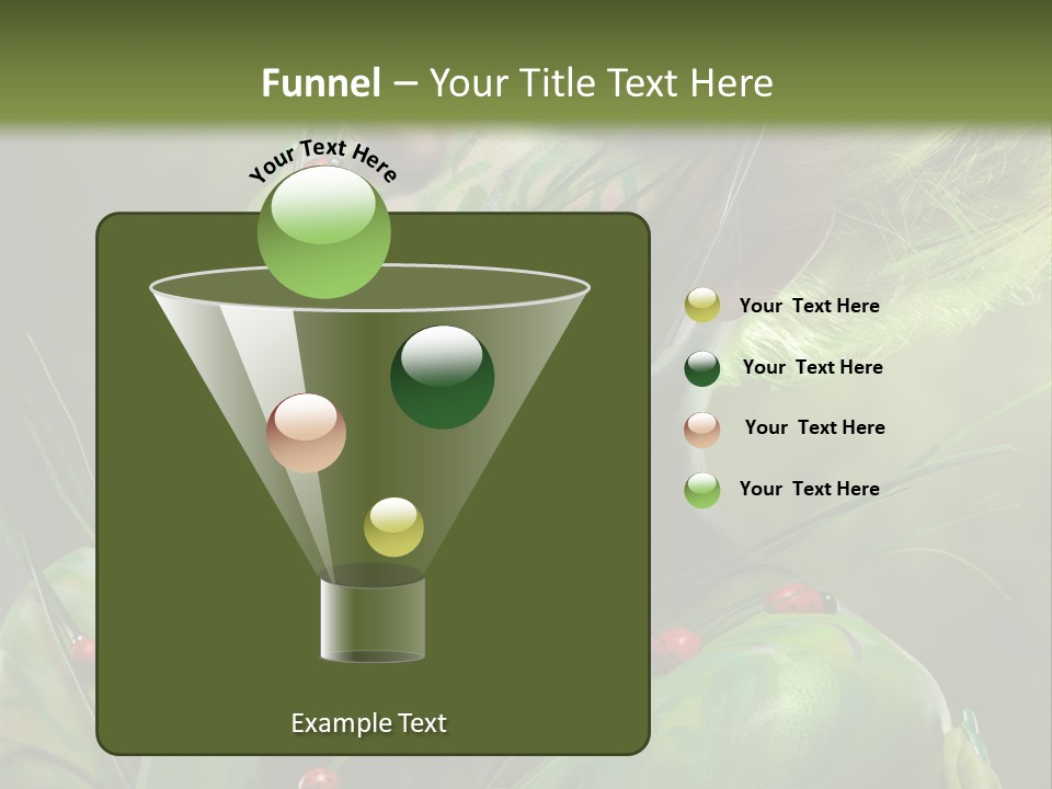 Face Blonde Paint PowerPoint Template