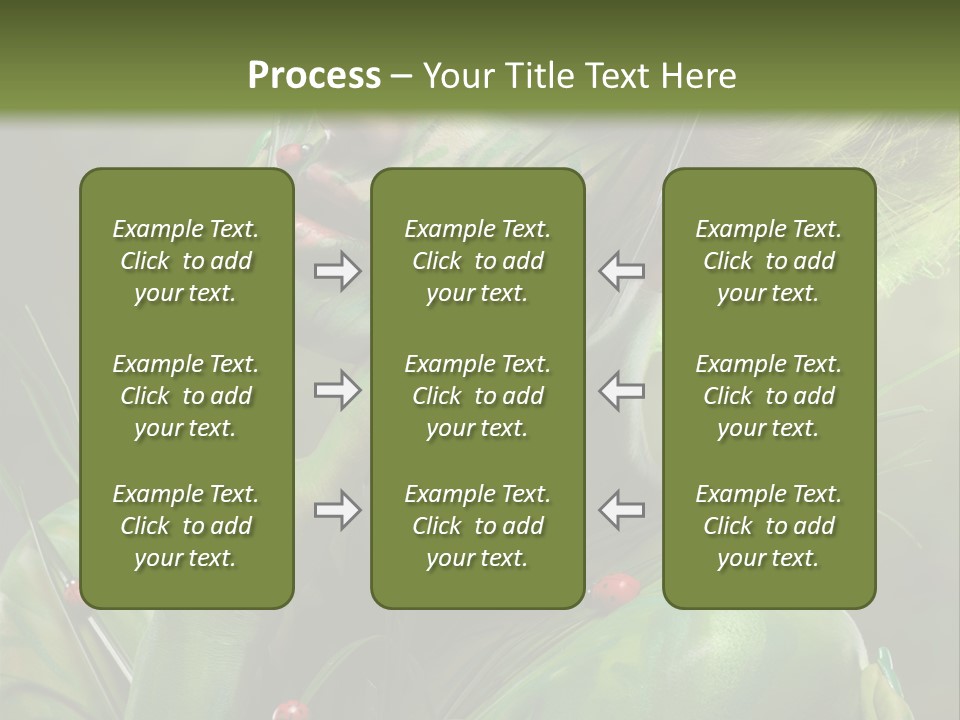Face Blonde Paint PowerPoint Template