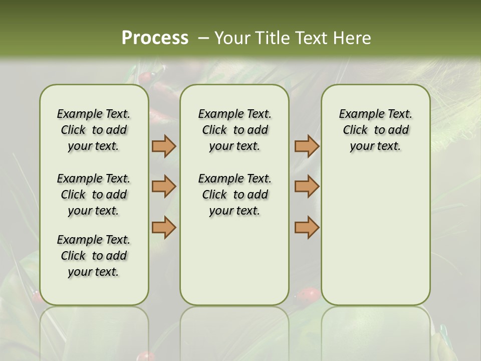 Face Blonde Paint PowerPoint Template