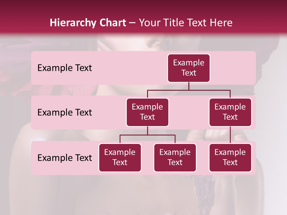 Beautiful White Woman PowerPoint Template