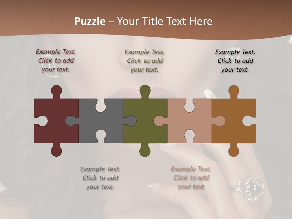 Visage Body Studio PowerPoint Template