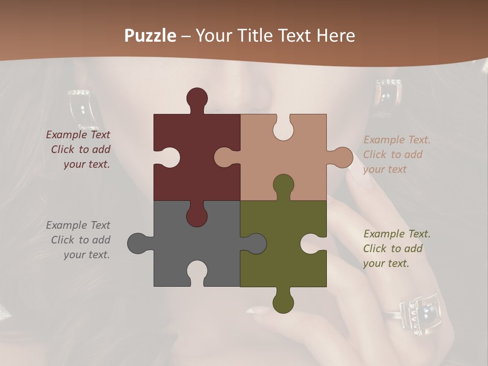 Visage Body Studio PowerPoint Template
