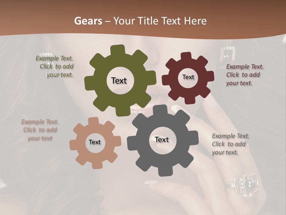 Visage Body Studio PowerPoint Template