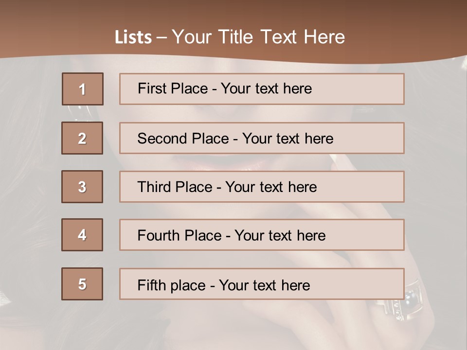 Visage Body Studio PowerPoint Template