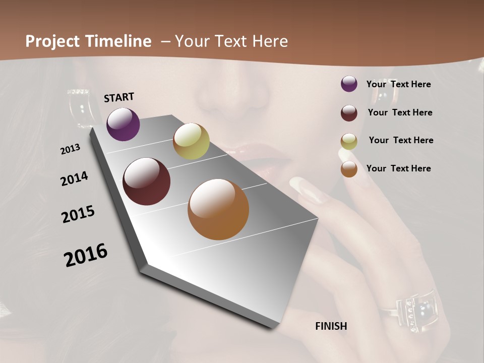 Visage Body Studio PowerPoint Template
