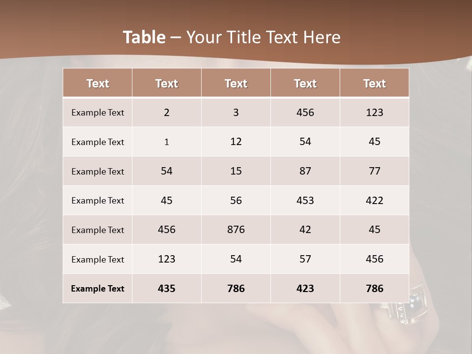 Visage Body Studio PowerPoint Template
