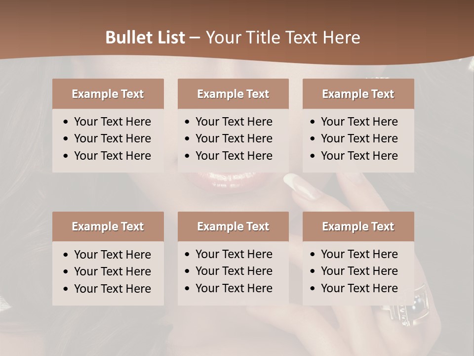 Visage Body Studio PowerPoint Template