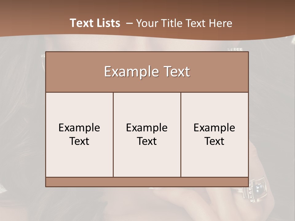 Visage Body Studio PowerPoint Template