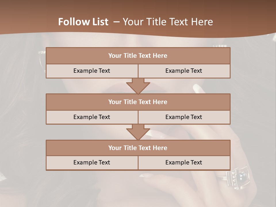 Visage Body Studio PowerPoint Template