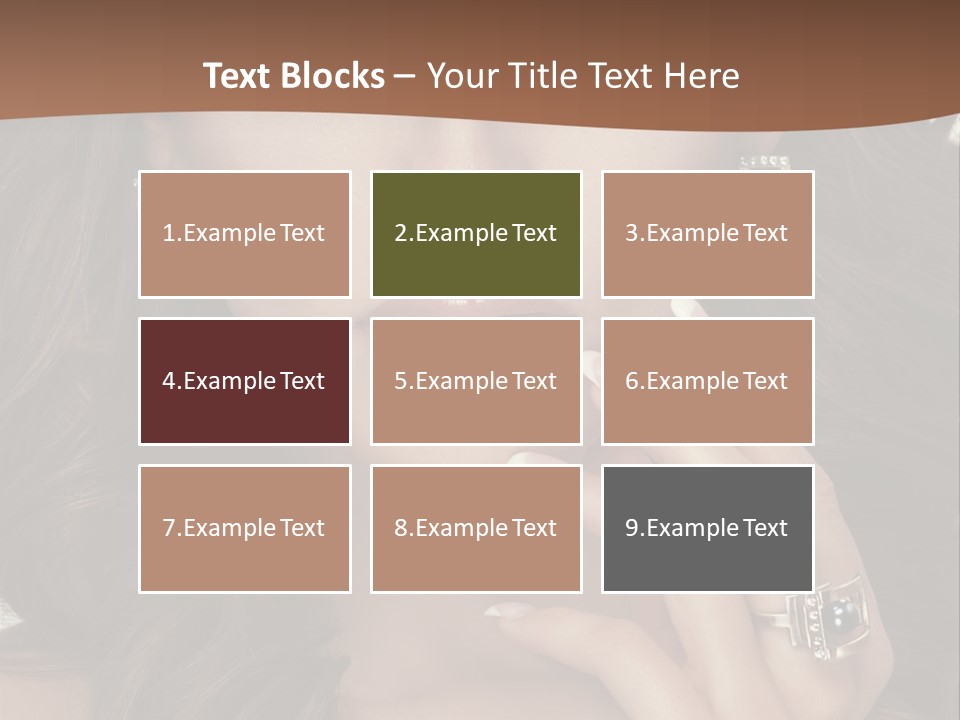 Visage Body Studio PowerPoint Template