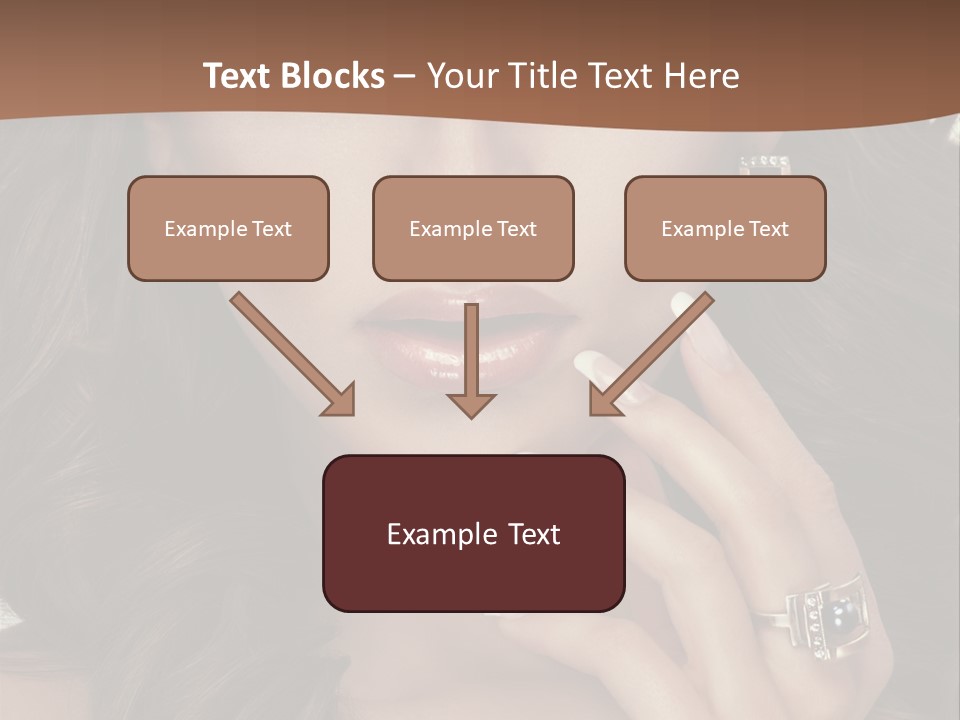 Visage Body Studio PowerPoint Template
