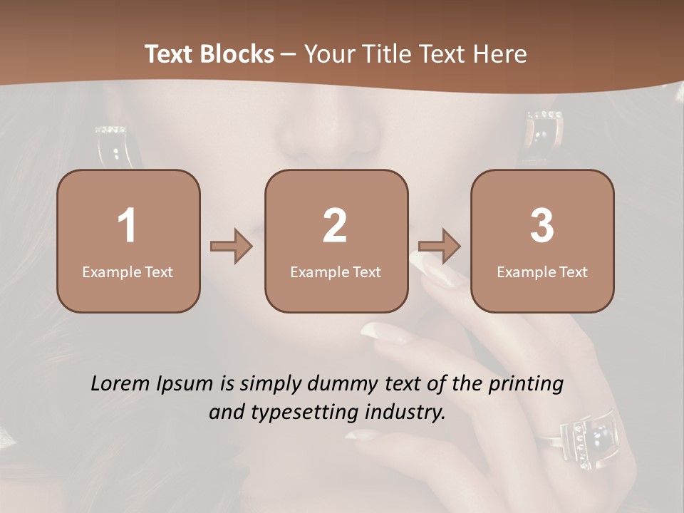 Visage Body Studio PowerPoint Template