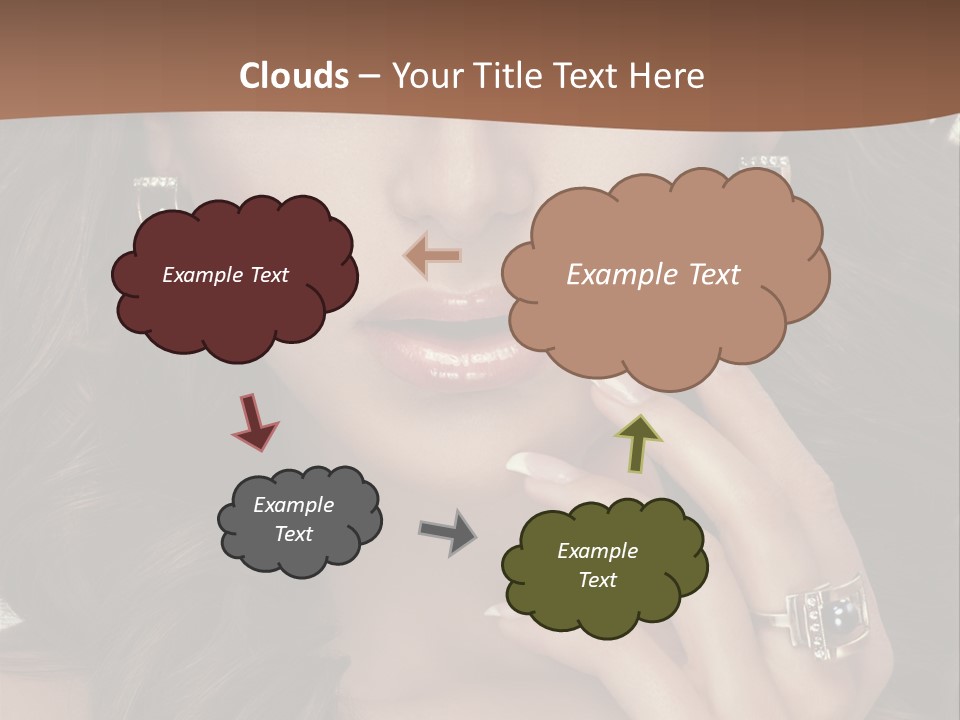 Visage Body Studio PowerPoint Template
