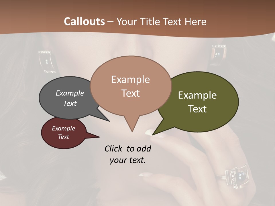 Visage Body Studio PowerPoint Template