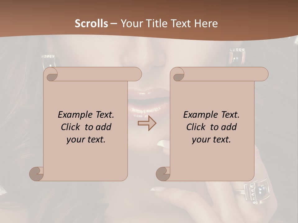 Visage Body Studio PowerPoint Template