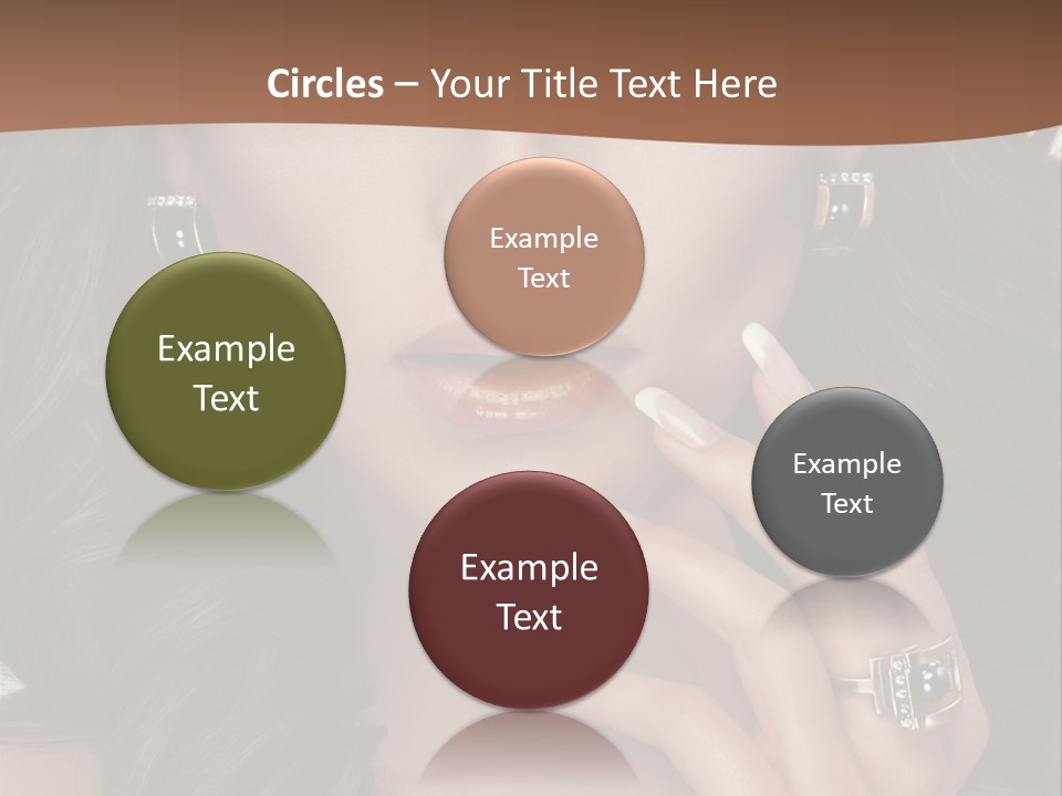 Visage Body Studio PowerPoint Template