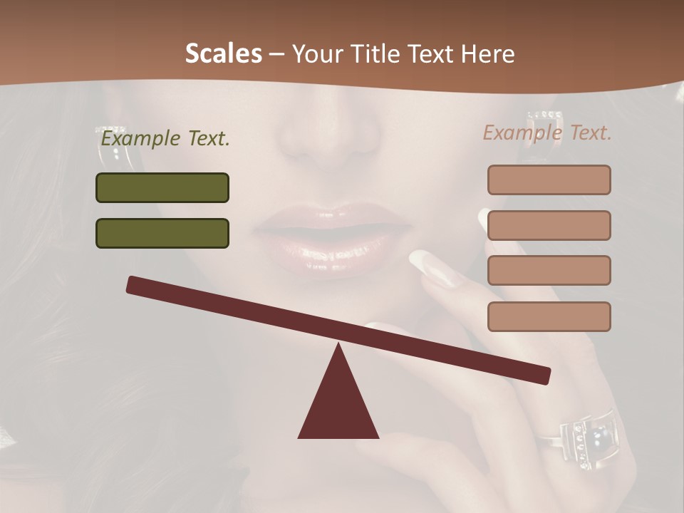 Visage Body Studio PowerPoint Template