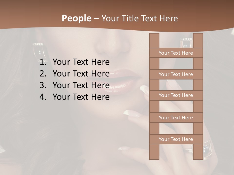 Visage Body Studio PowerPoint Template