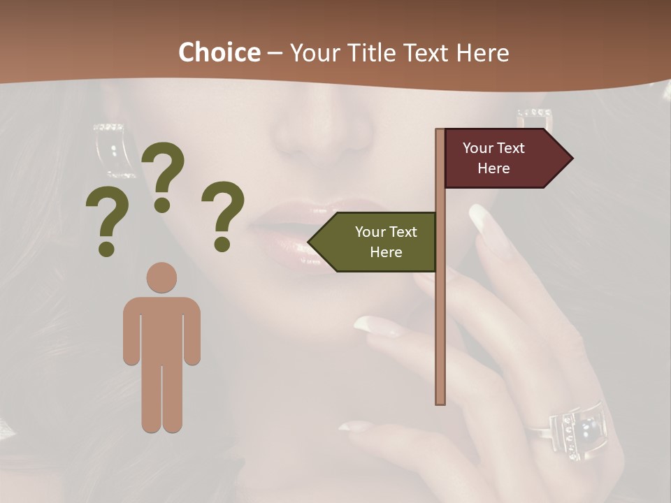 Visage Body Studio PowerPoint Template