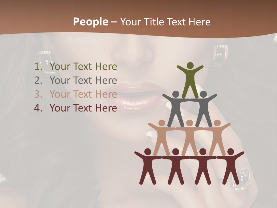 Visage Body Studio PowerPoint Template