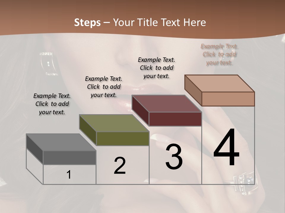 Visage Body Studio PowerPoint Template
