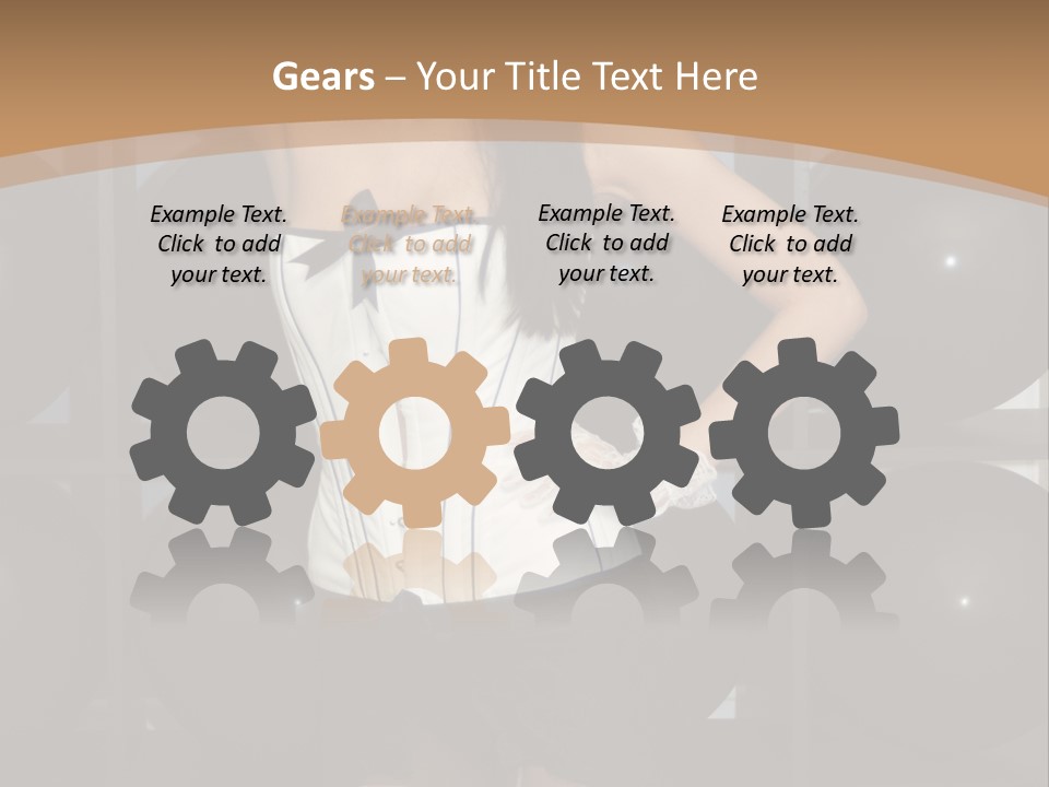 Elegant Girl Corset PowerPoint Template