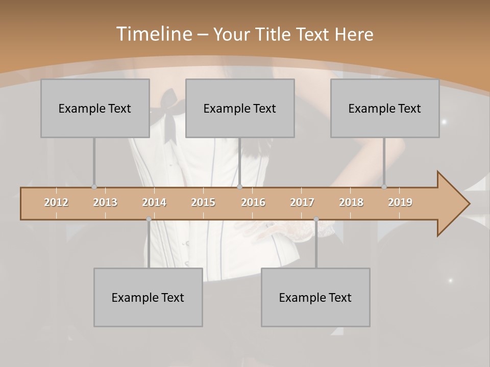 Elegant Girl Corset PowerPoint Template