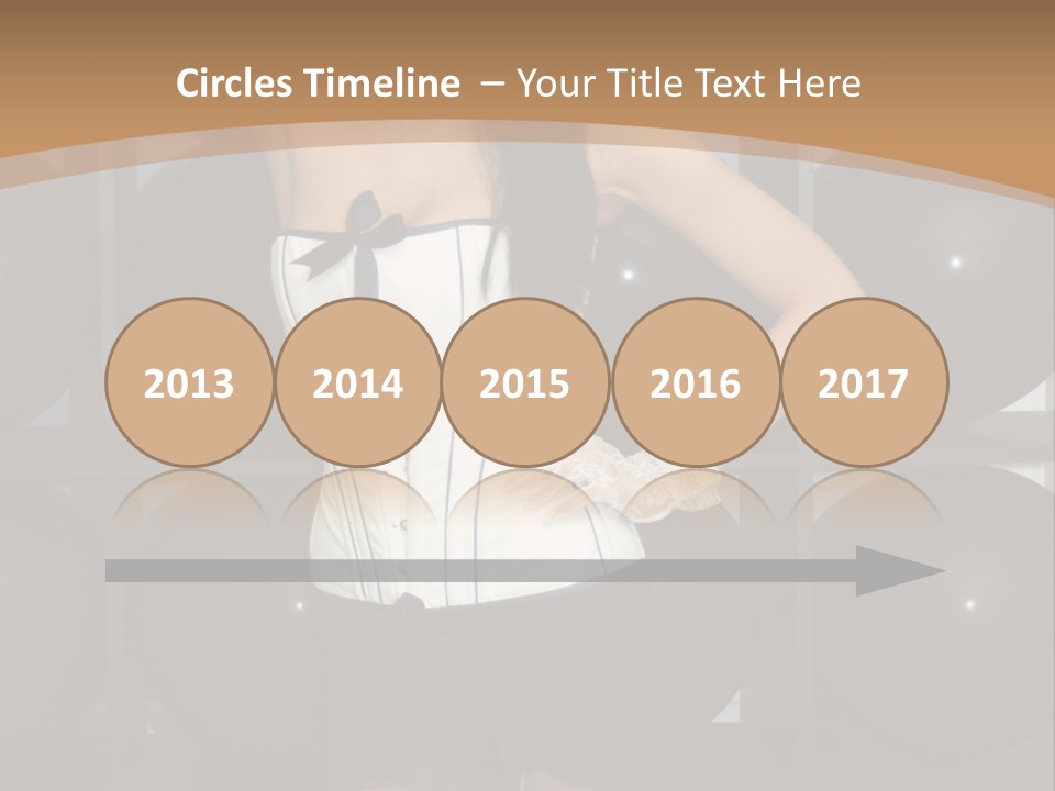 Elegant Girl Corset PowerPoint Template