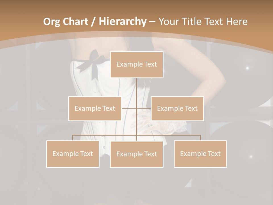 Elegant Girl Corset PowerPoint Template