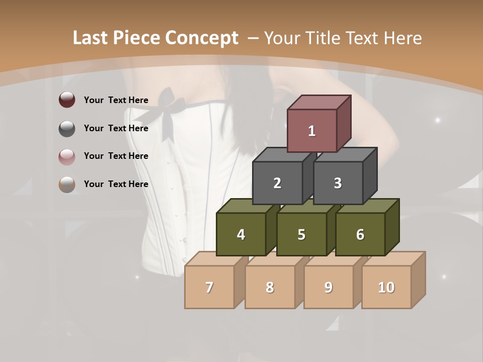 Elegant Girl Corset PowerPoint Template